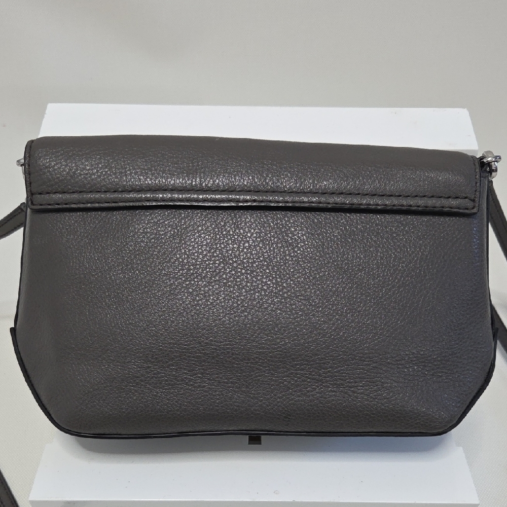 Marc Jacobs Charcoal Leather Crossbody Bag - Picture 3 of 11